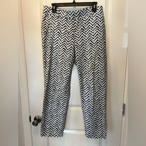 Ann Taylor Black and White Pants